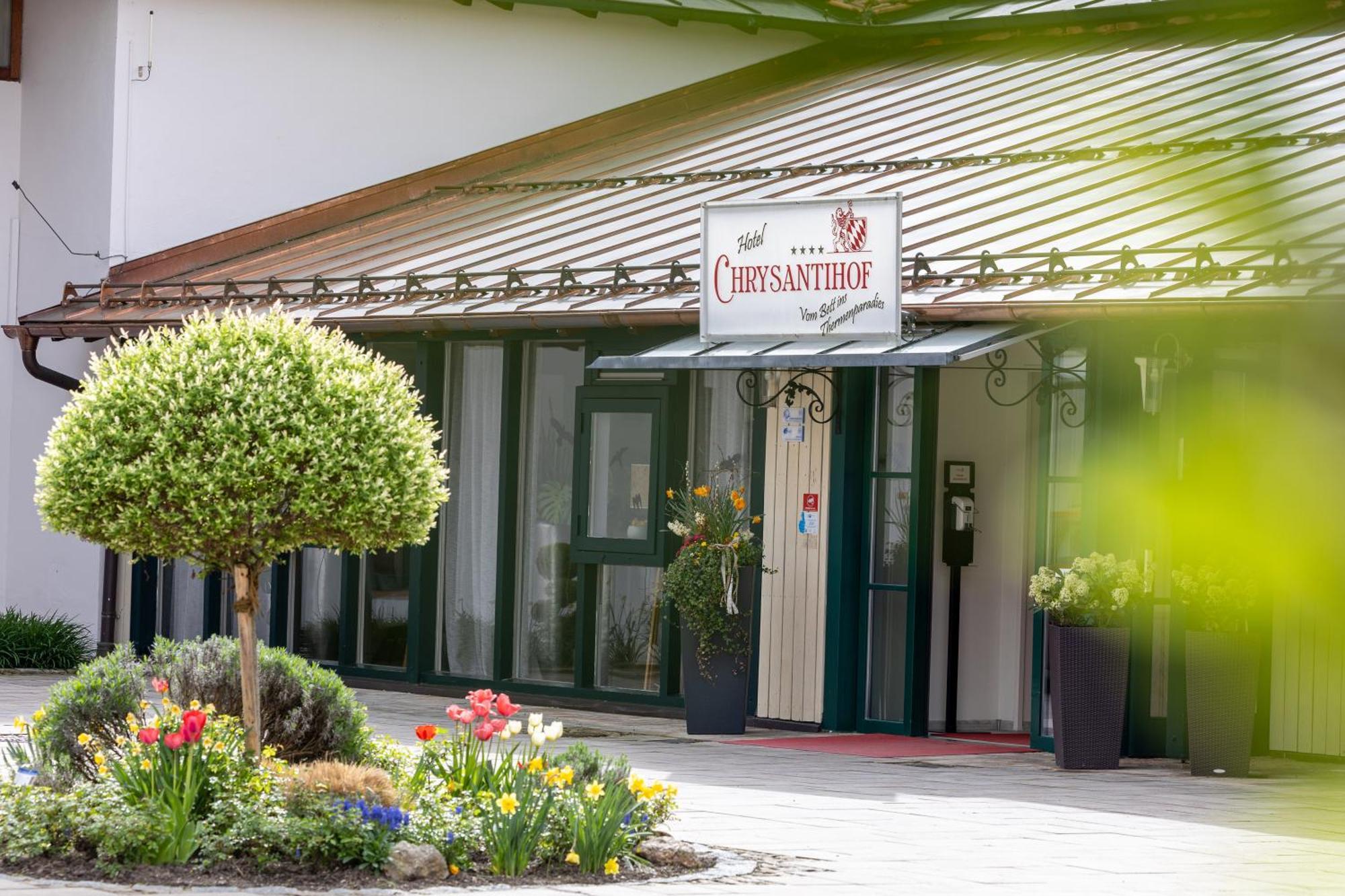 Hotel Chrysantihof Bad Birnbach Bagian luar foto